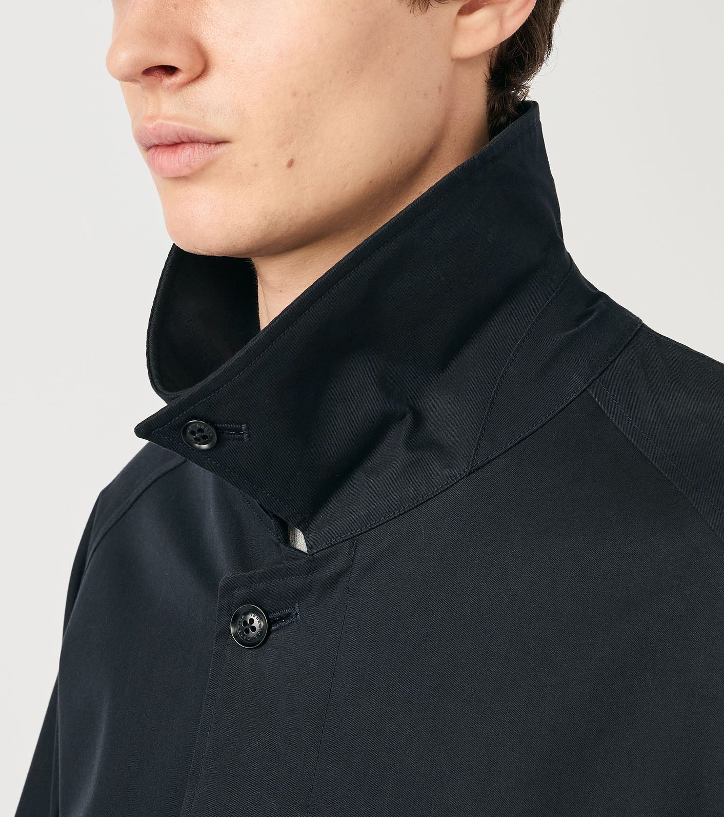 2L Cotton GORE-TEX Balmacaan Coat - Image 13
