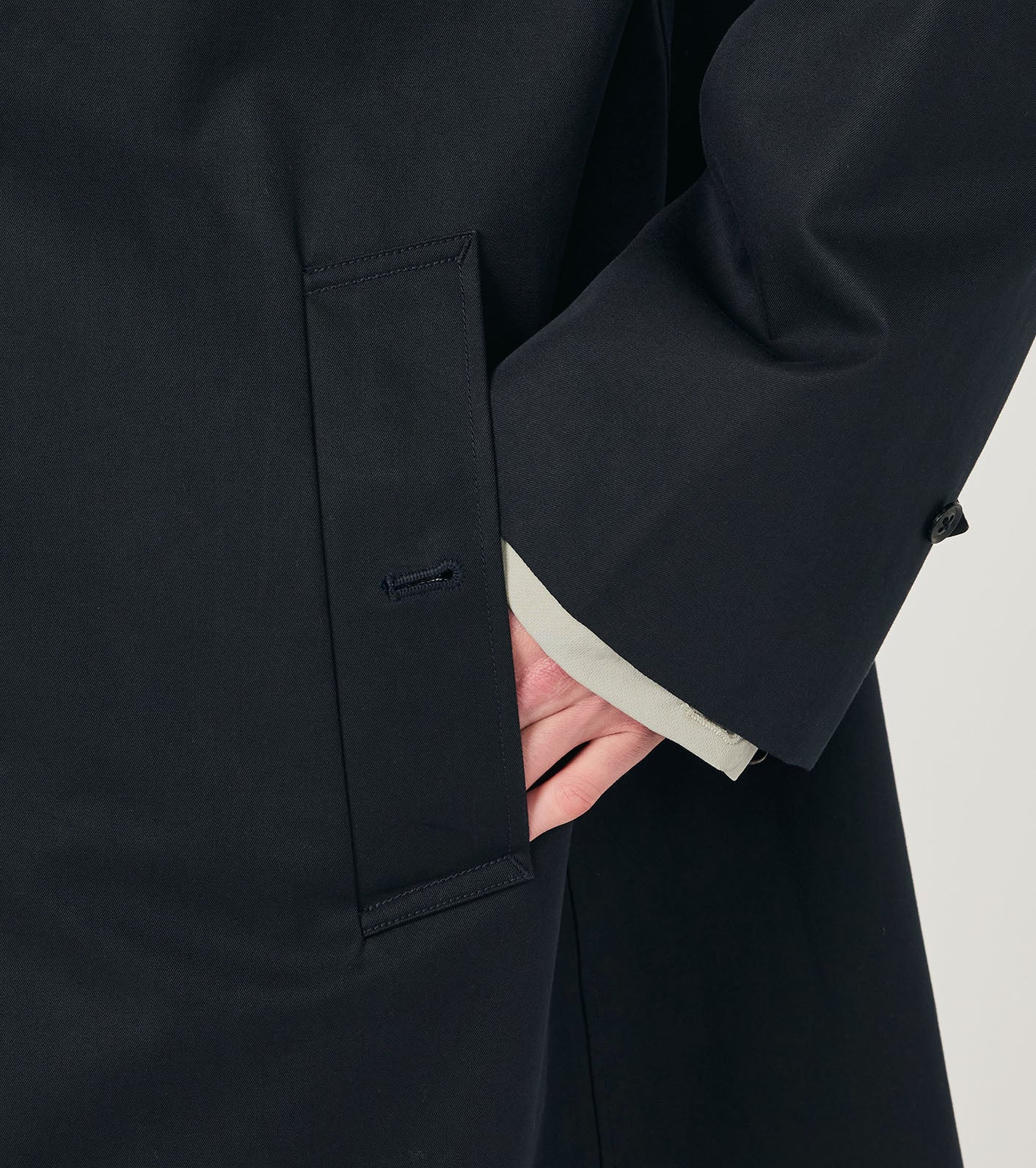 2L Cotton GORE-TEX Balmacaan Coat - Image 16