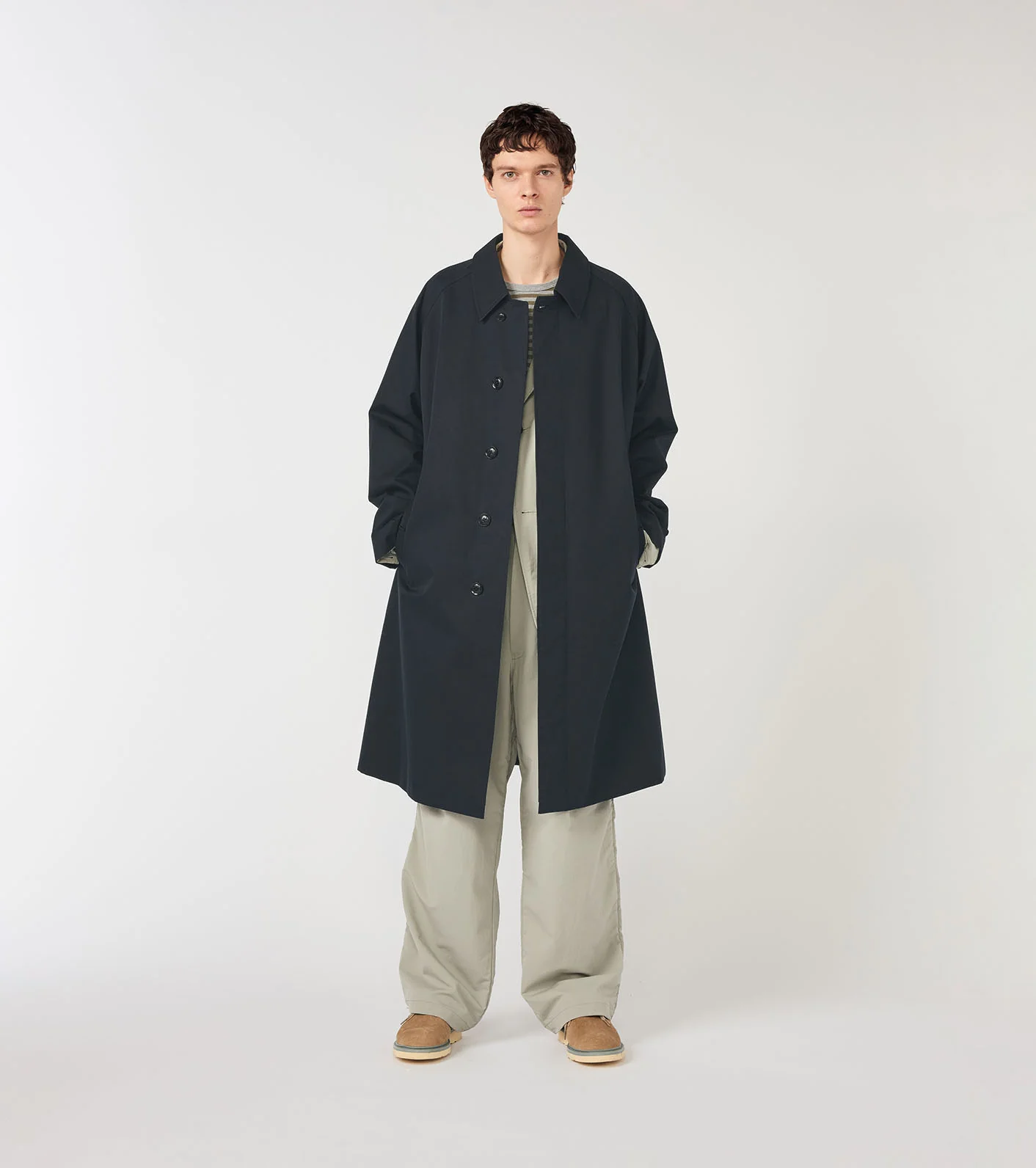 2L Cotton GORE-TEX Balmacaan Coat - Image 4