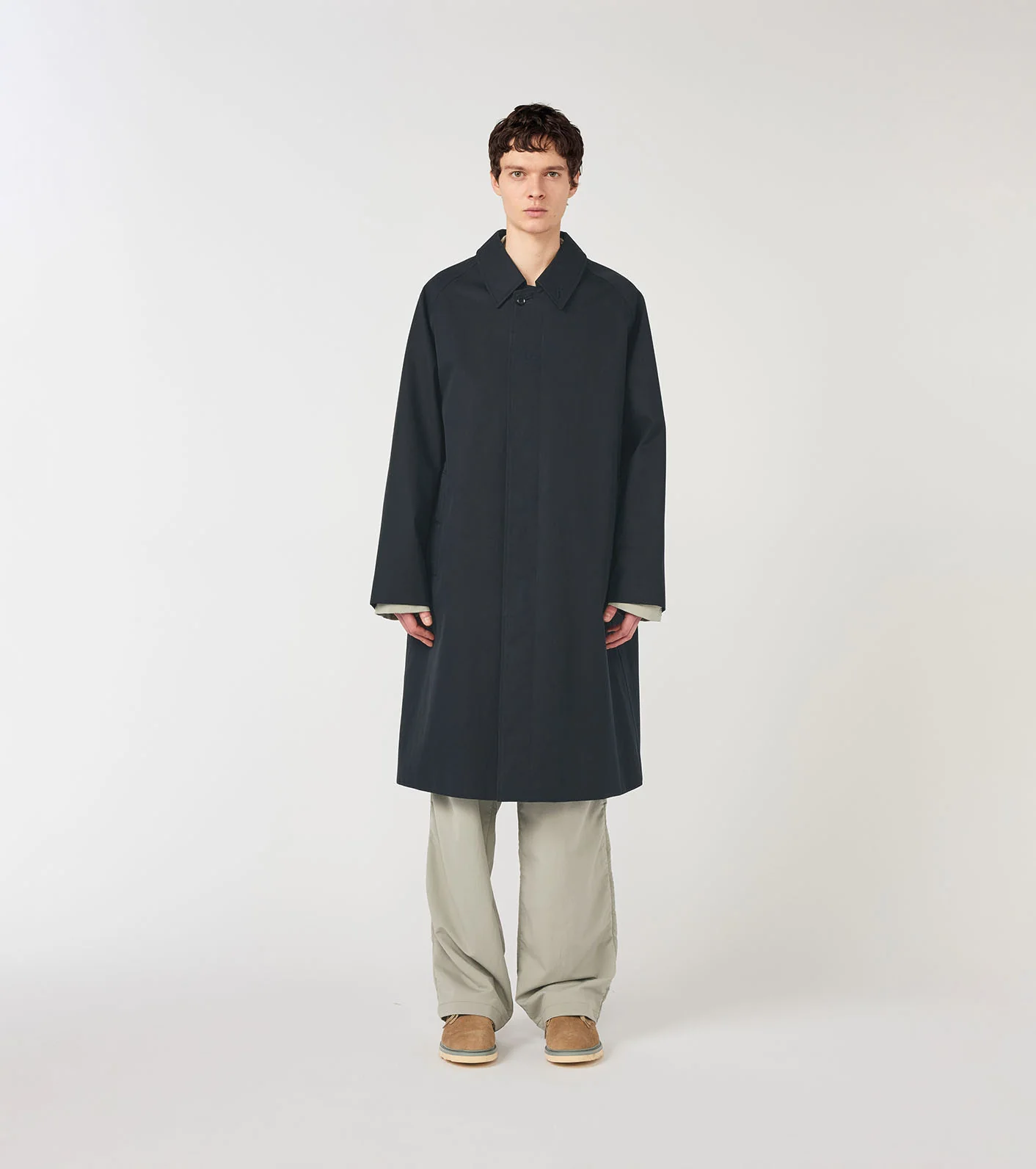 2L Cotton GORE-TEX Balmacaan Coat - Image 5