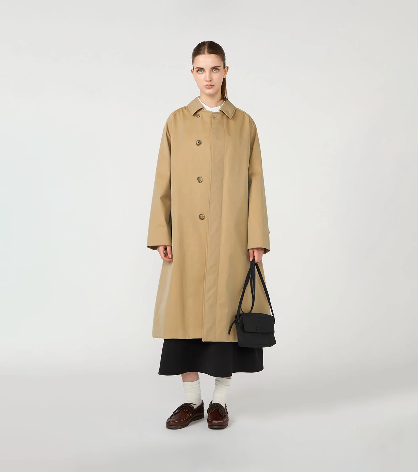 2L Cotton GORE-TEX Balmacaan Coat - Image 8