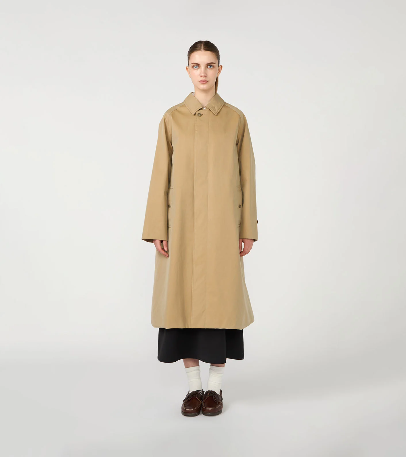 2L Cotton GORE-TEX Balmacaan Coat - Image 9