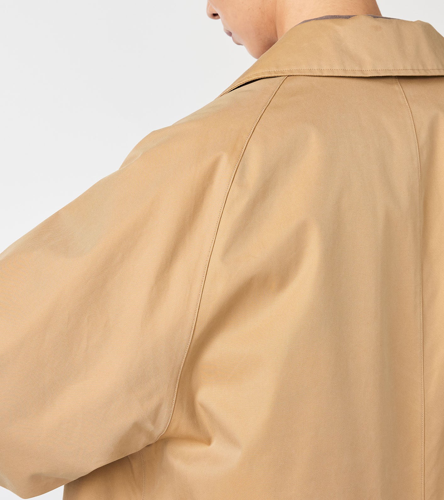 2L Cotton GORE-TEX Double Breasted Coat - Image 10