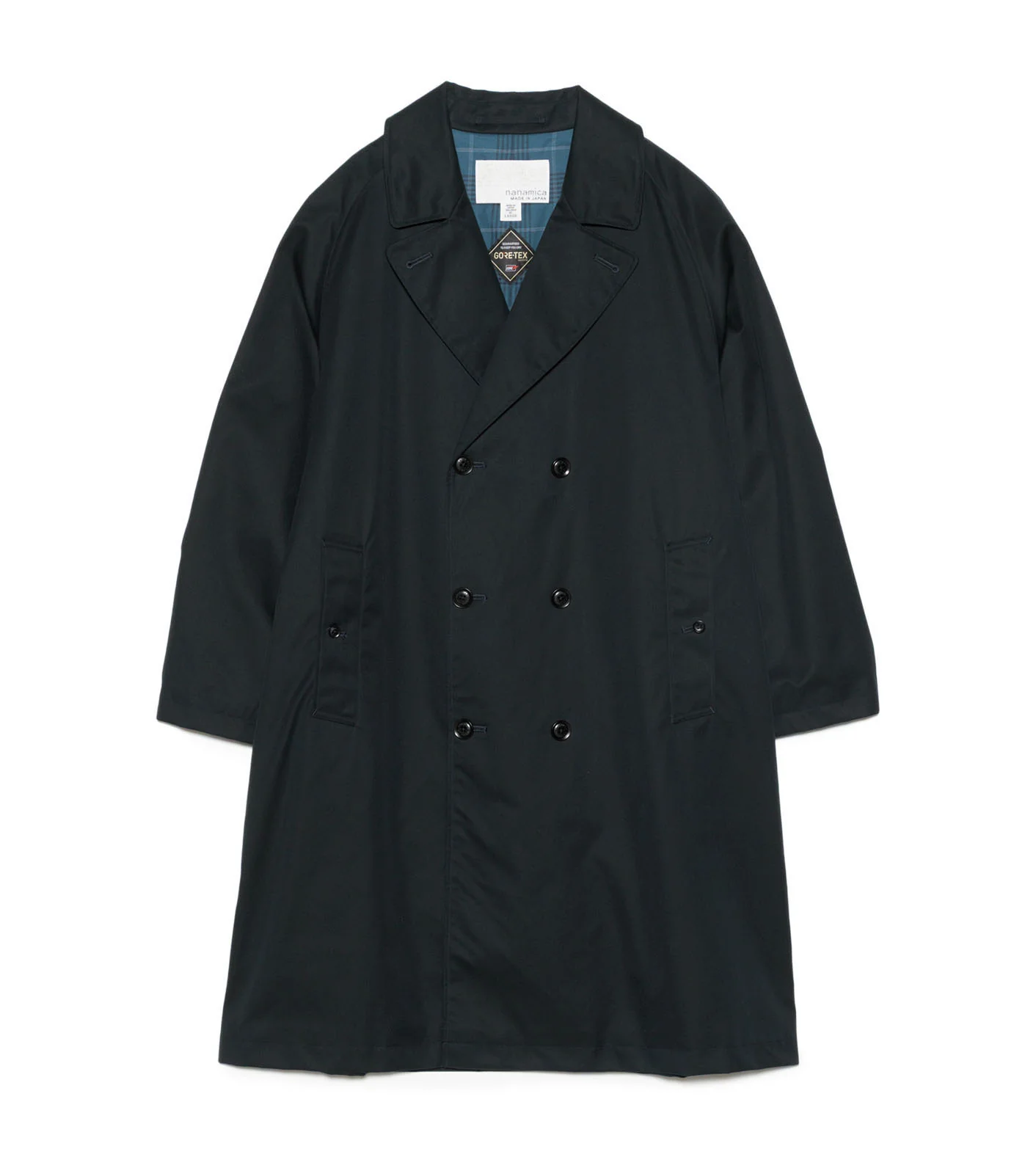 2L Cotton GORE-TEX Double Breasted Coat - Image 3