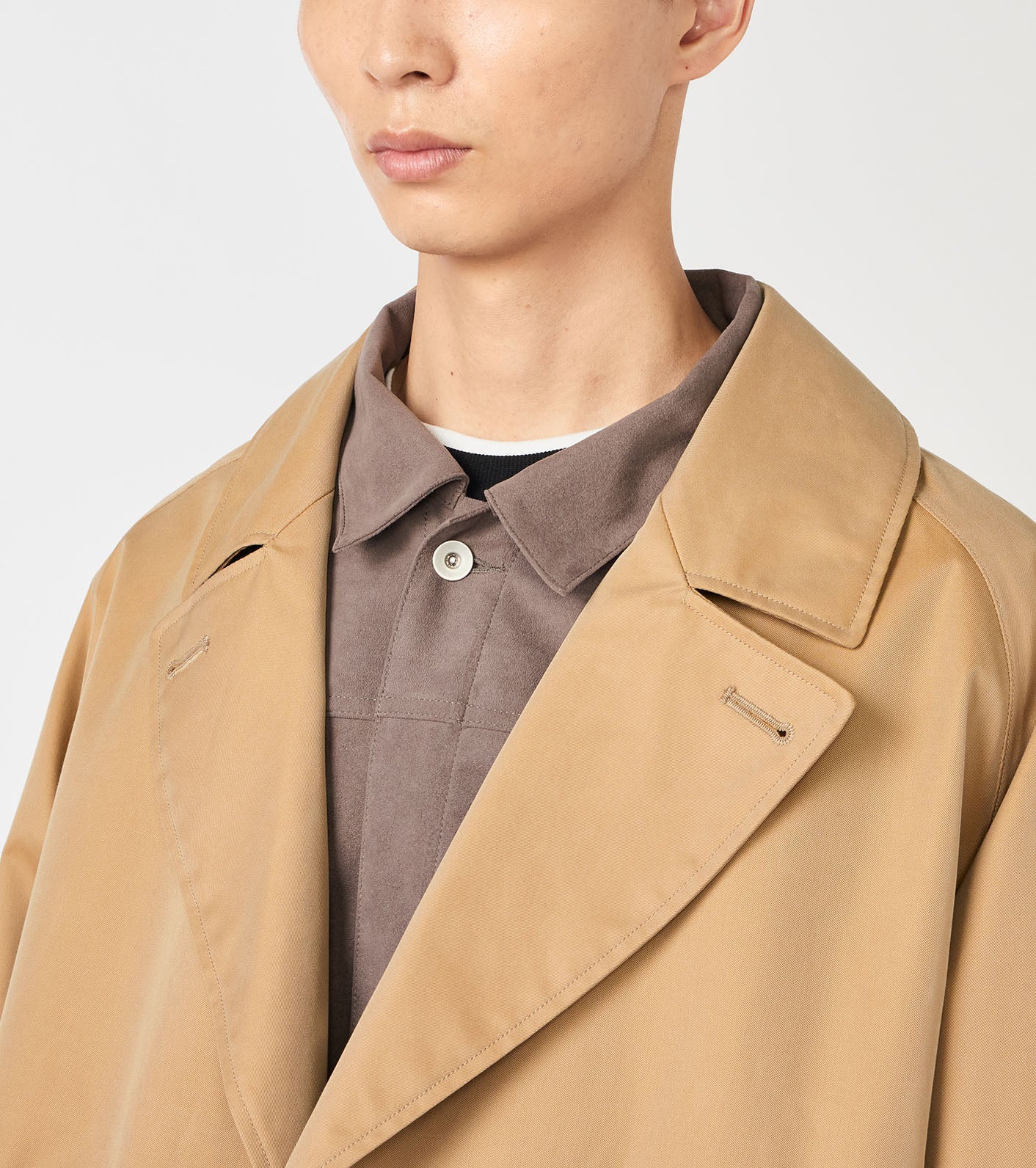 2L Cotton GORE-TEX Double Breasted Coat - Image 8