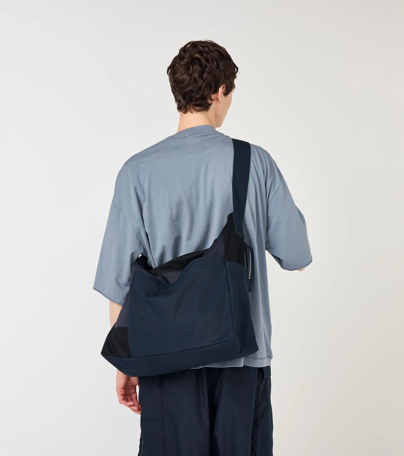 Cotton Canvas Shoulder Bag - Image 5