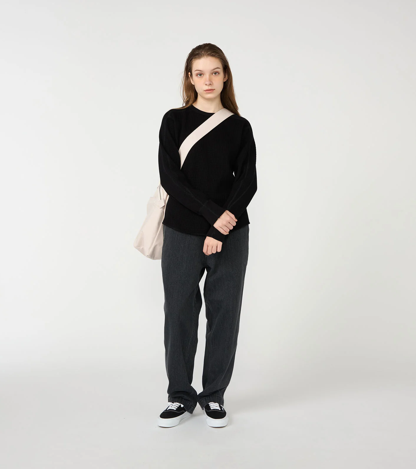Cotton Canvas Shoulder Bag - Image 6