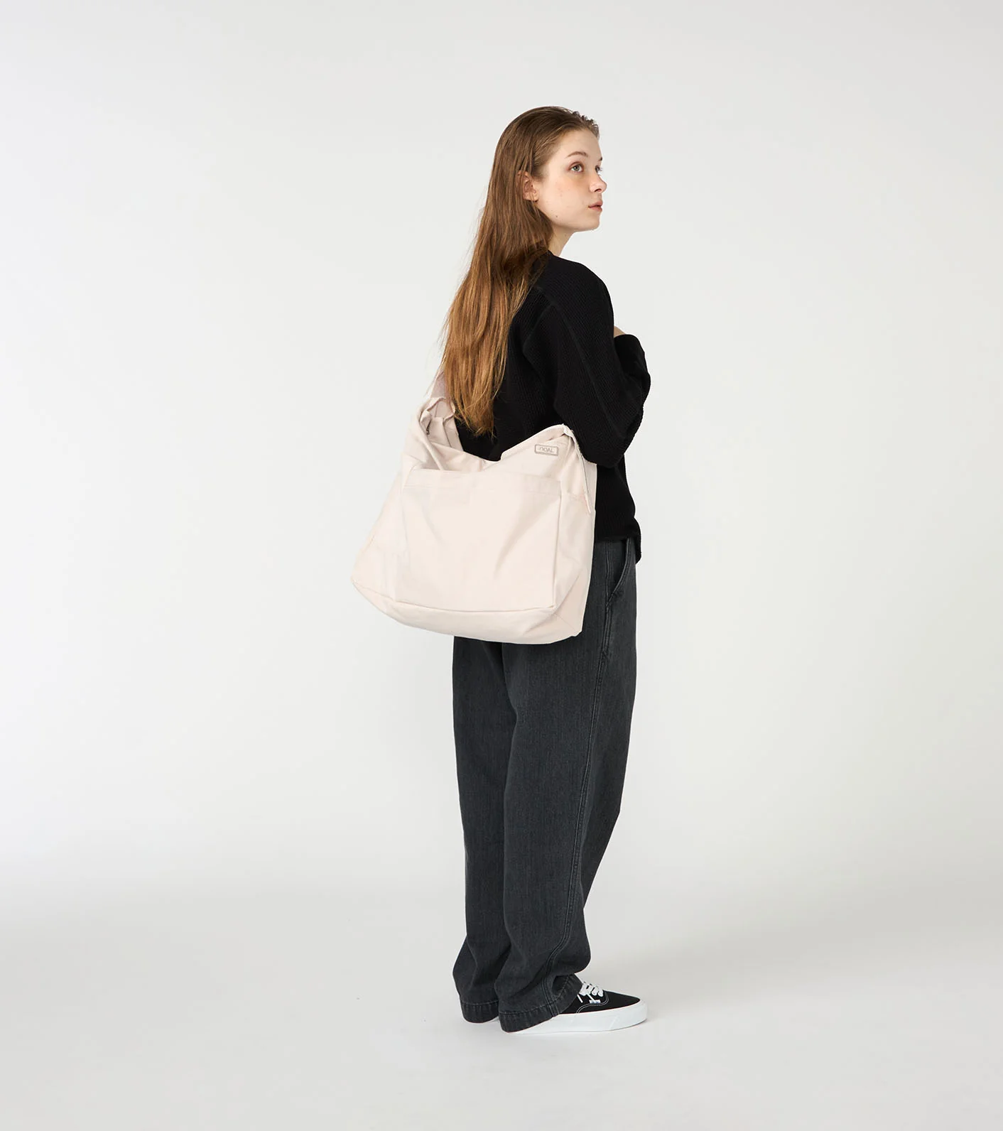 Cotton Canvas Shoulder Bag - Image 7