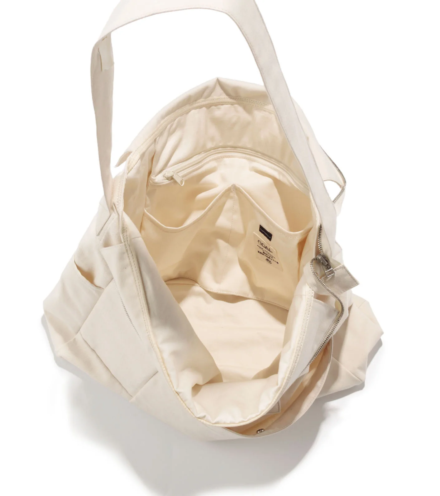 Cotton Canvas Shoulder Bag - Image 8