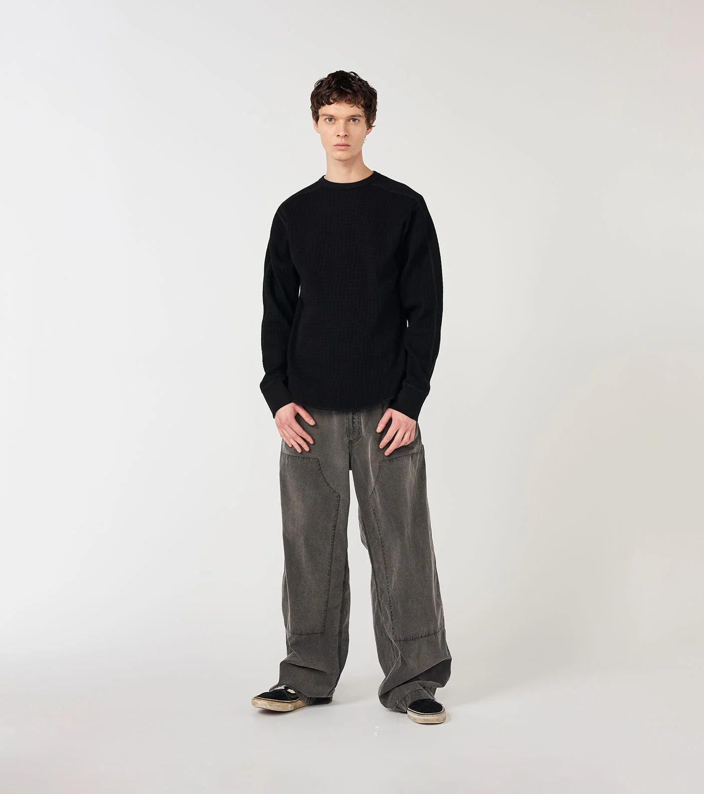 Crew Neck Thermal Sweat - Image 4
