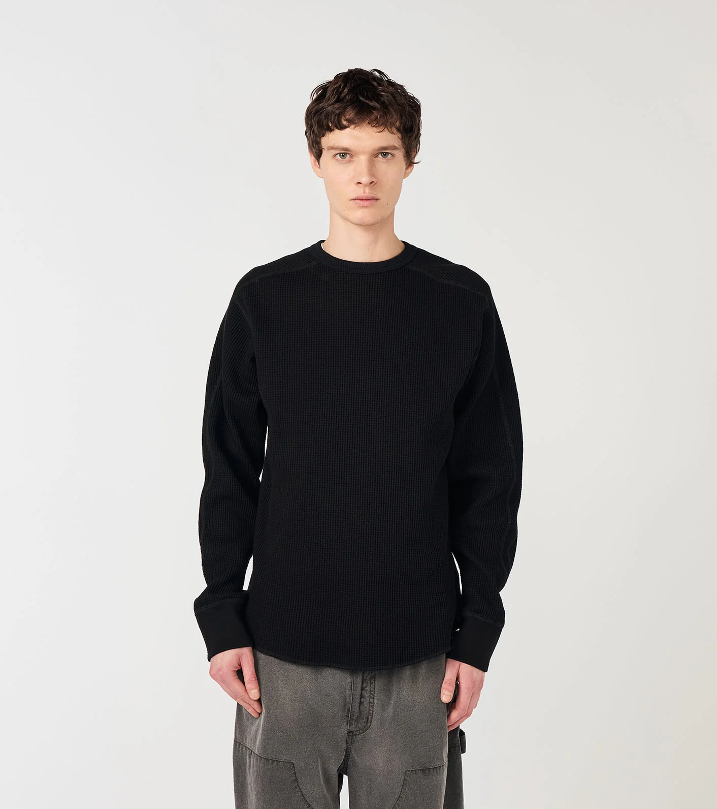 Crew Neck Thermal Sweat - Image 5