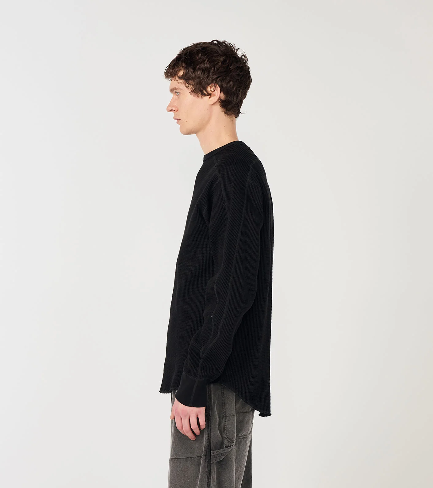 Crew Neck Thermal Sweat - Image 6