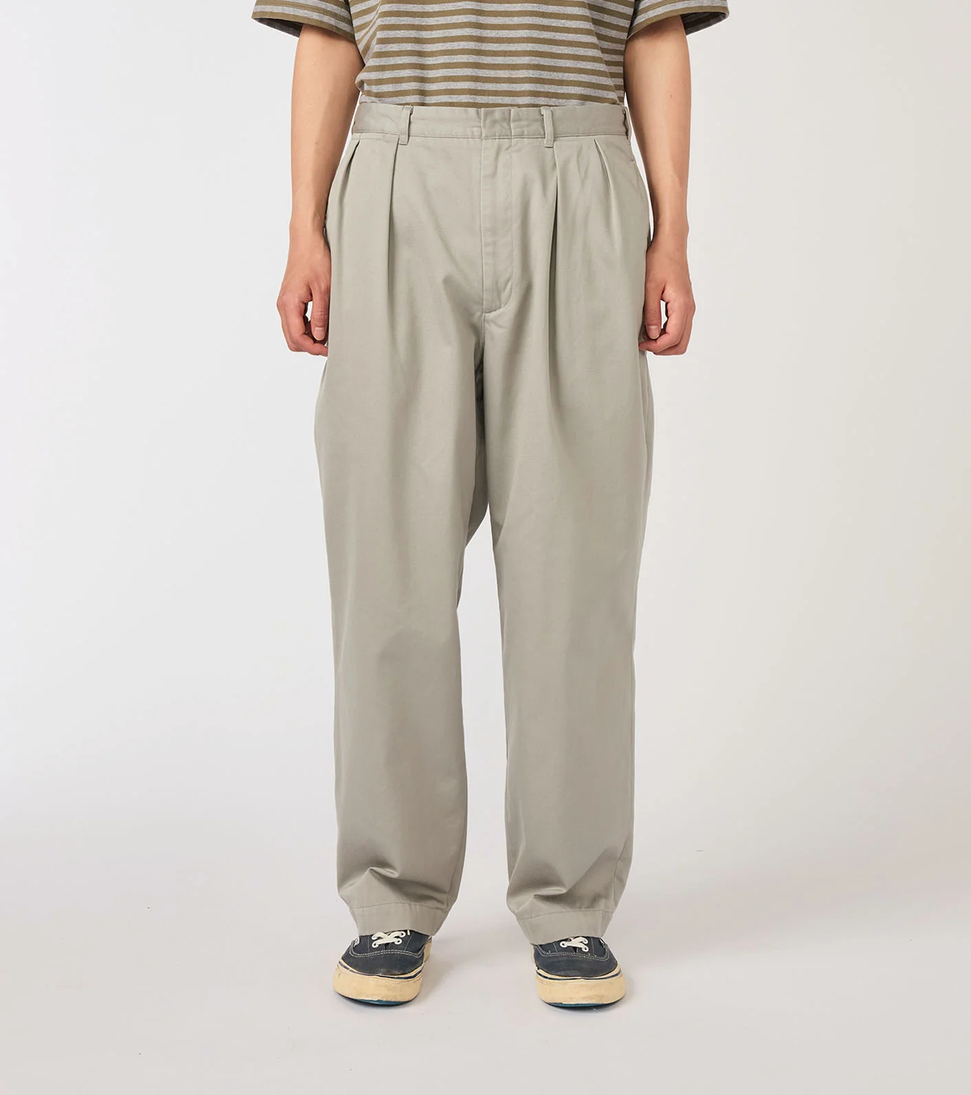 Double Pleated Chino Pants - Image 6