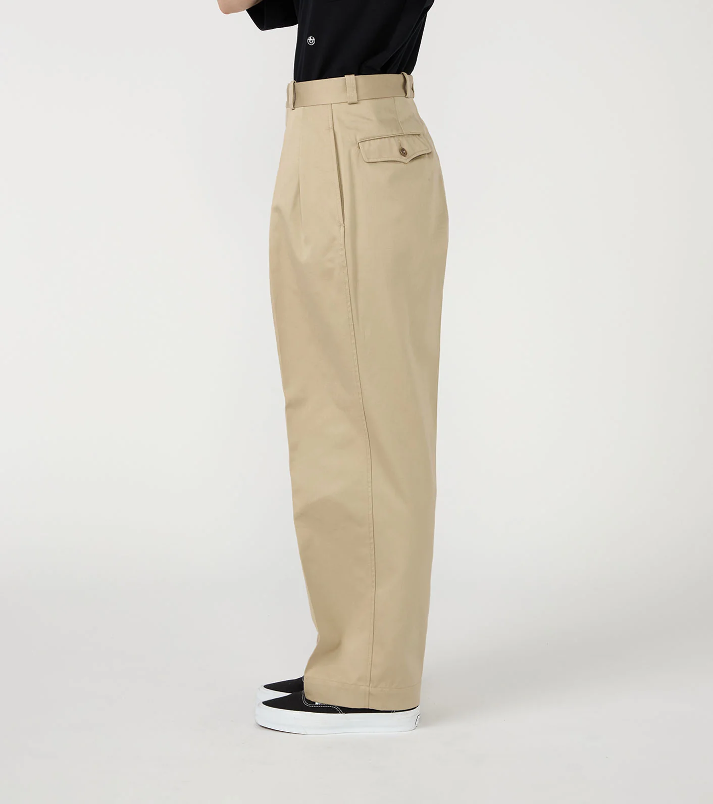 Double Pleated Chino Pants - Image 7