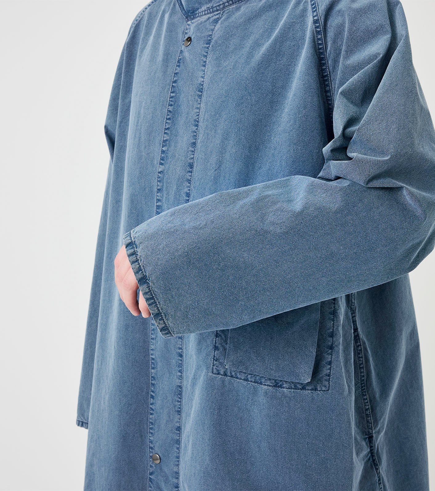 Indigo Weather Field Coat - Image 10