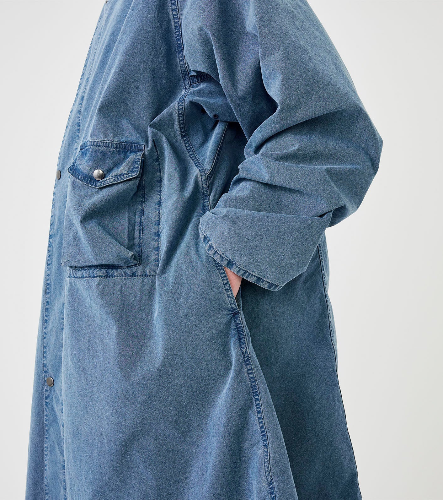 Indigo Weather Field Coat - Image 11