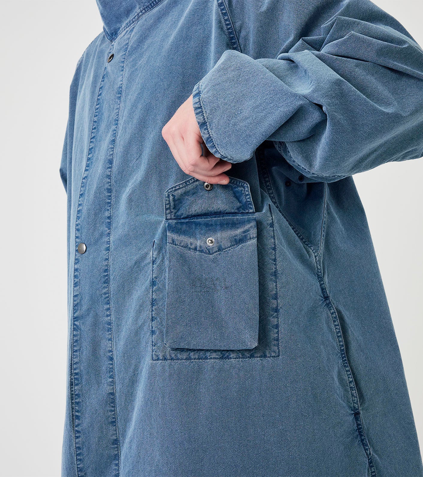 Indigo Weather Field Coat - Image 12