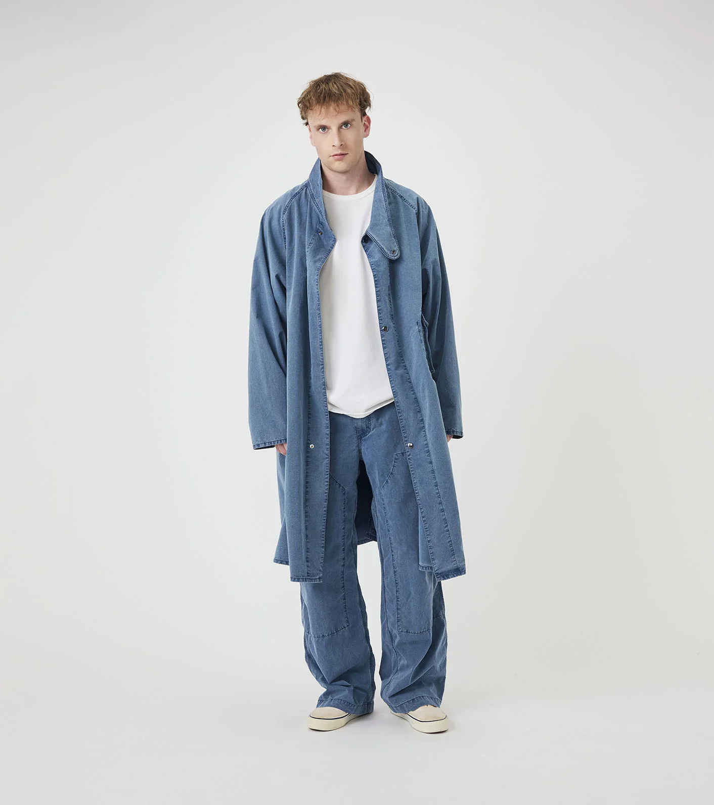 Indigo Weather Field Coat - Image 3