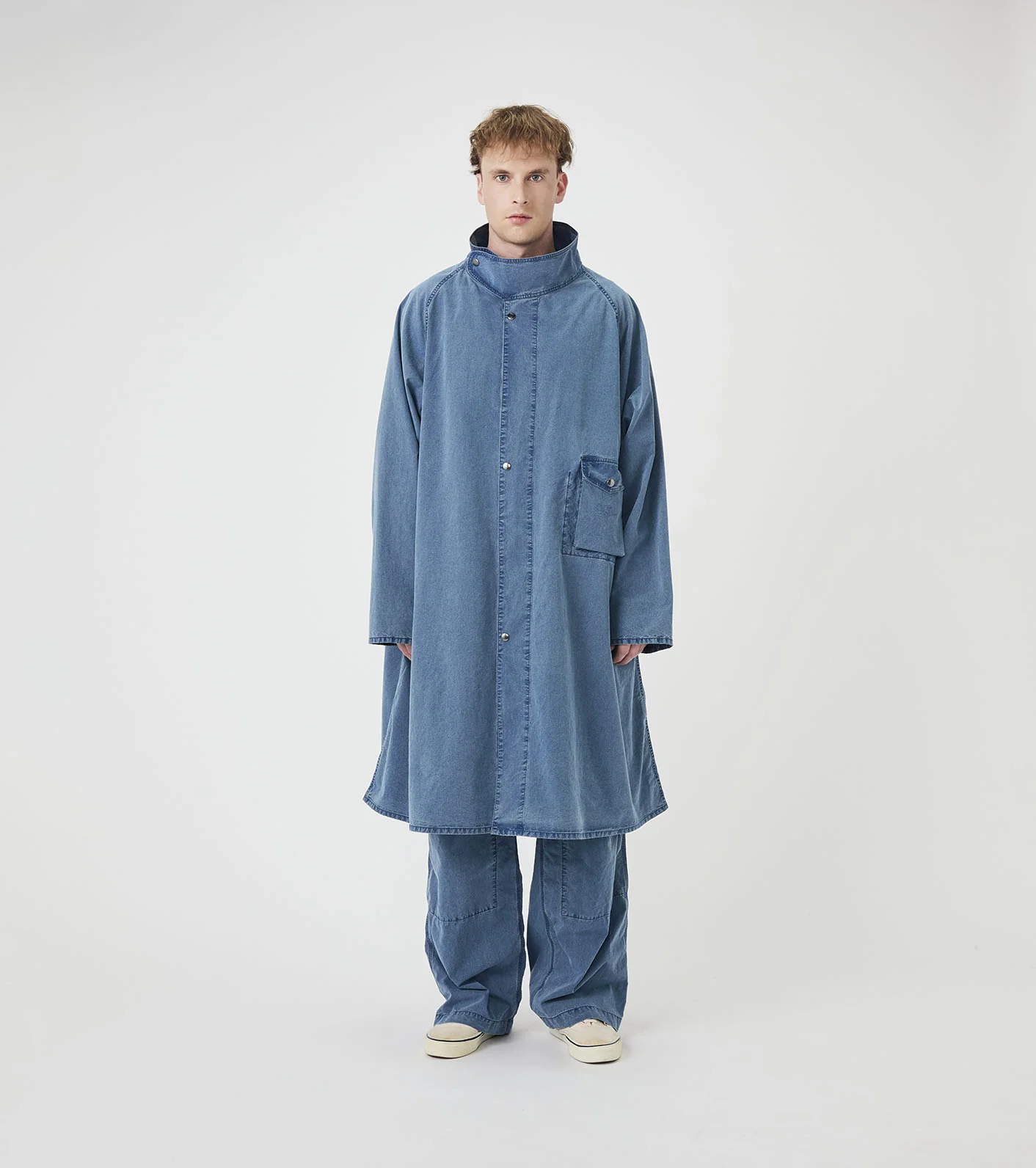 Indigo Weather Field Coat - Image 4