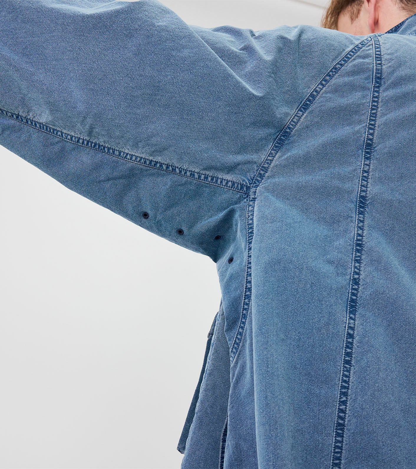 Indigo Weather Field Coat - Image 9