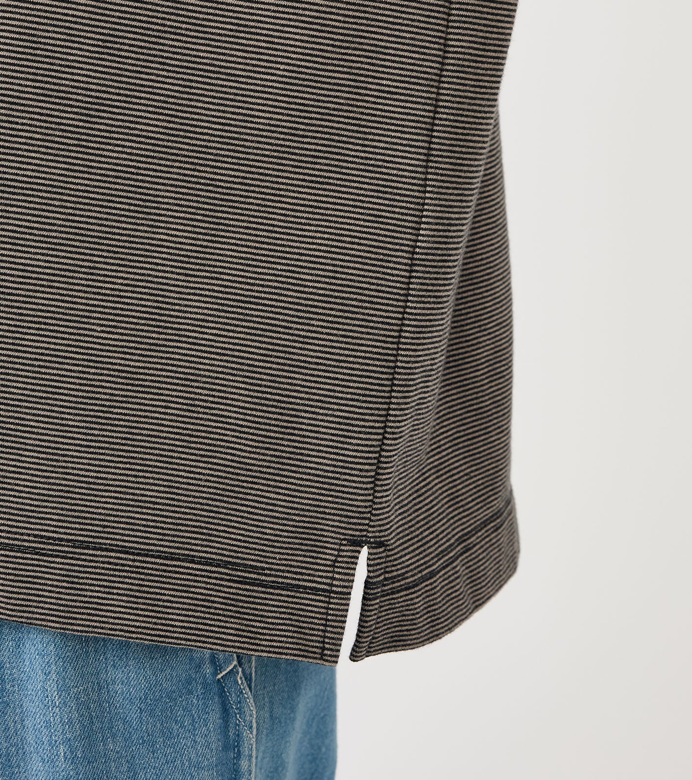 Micro Stripe Pocket L/S Tee - Image 10
