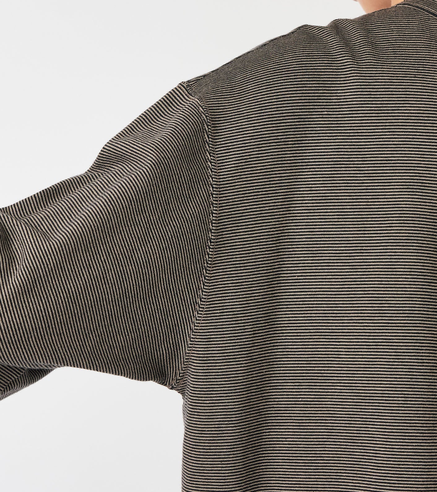 Micro Stripe Pocket L/S Tee - Image 8