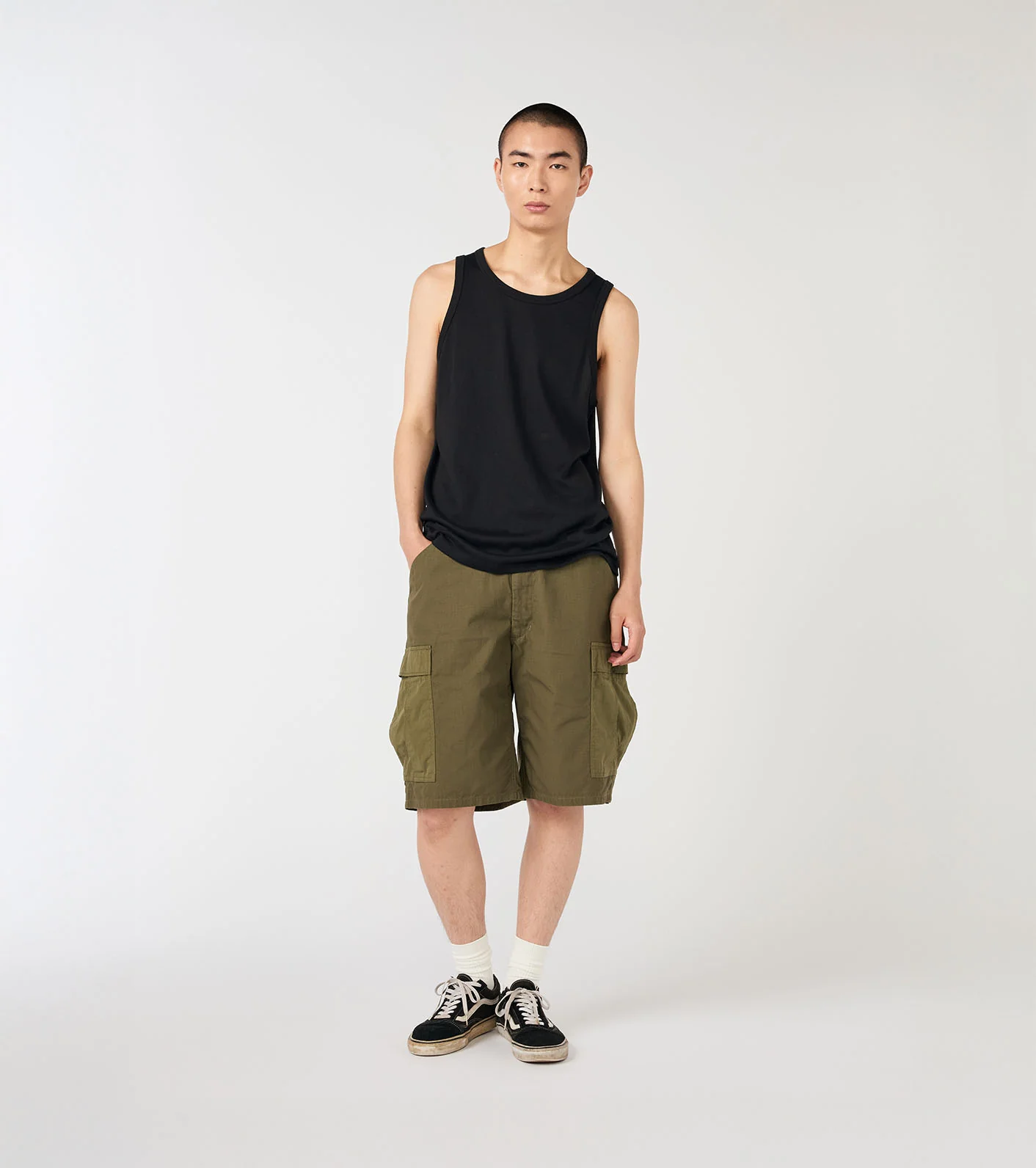 nanamica Loopwheel COOLMAX Jersey Tank - Image 4