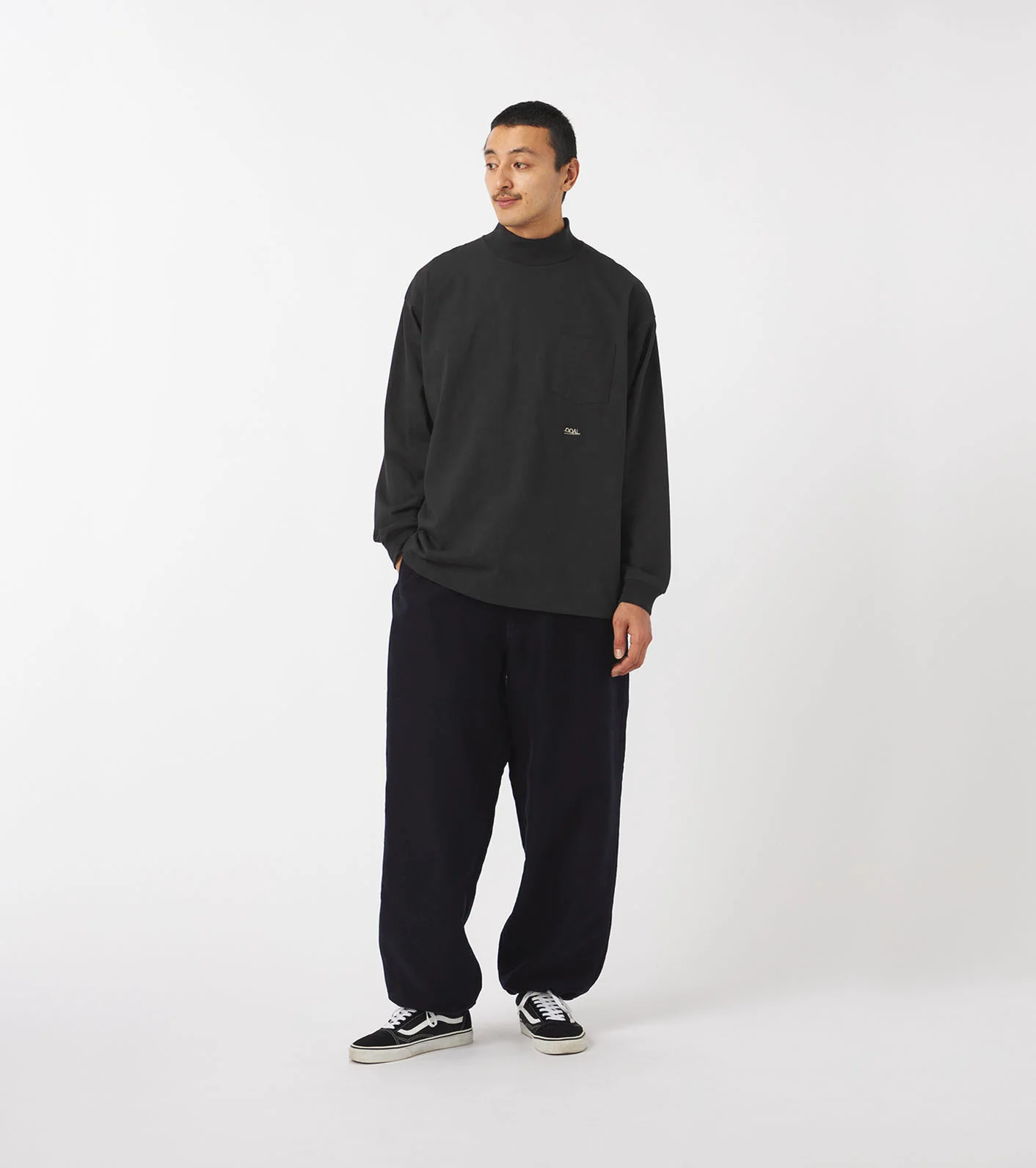 OOAL Mock Neck L/S Tee - Image 4