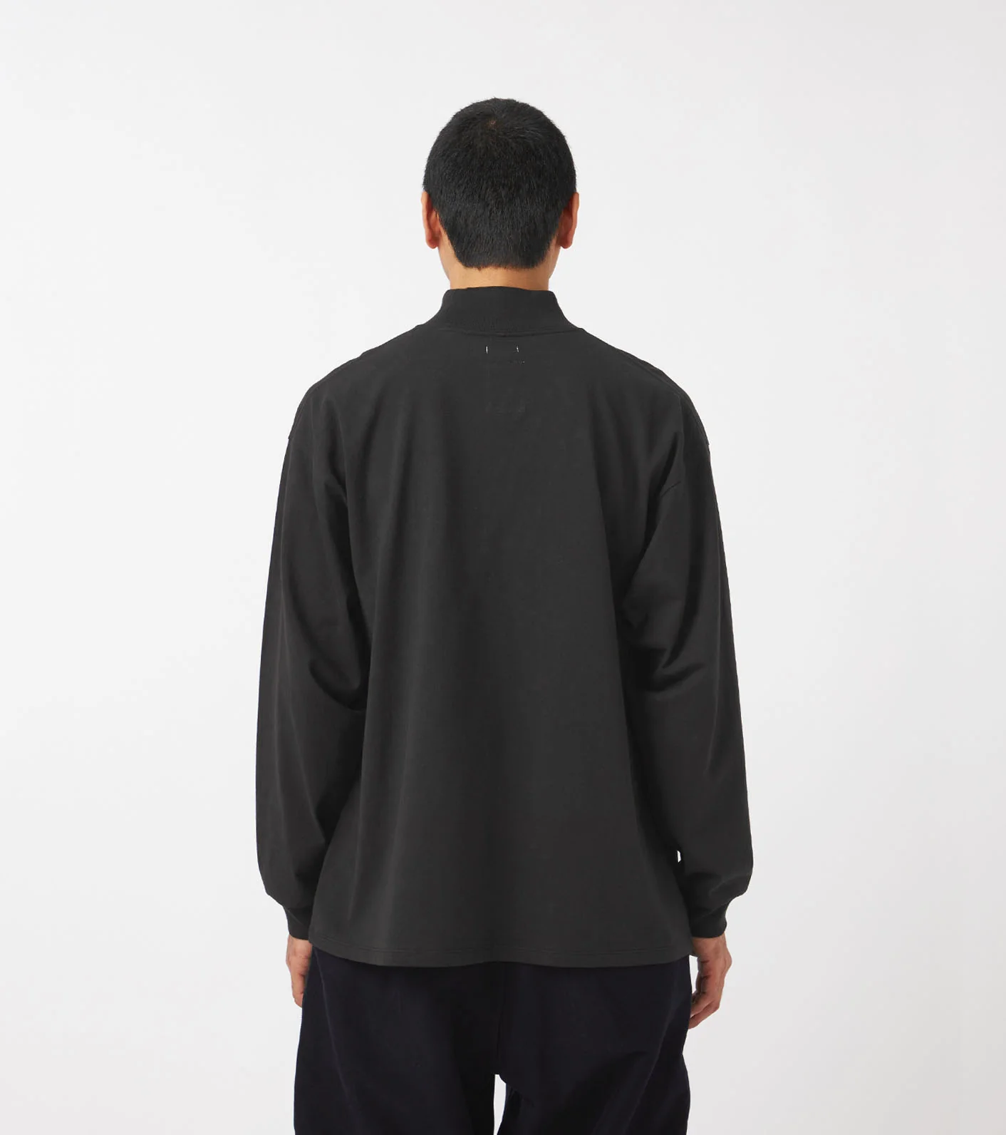 OOAL Mock Neck L/S Tee - Image 7